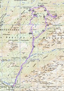 Mapa de la ruta